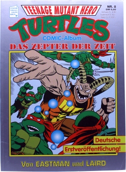 TMNT Teenage Mutant Hero Turtles Comic Album Nr. 8: Das Zepter der Zeit von Condor